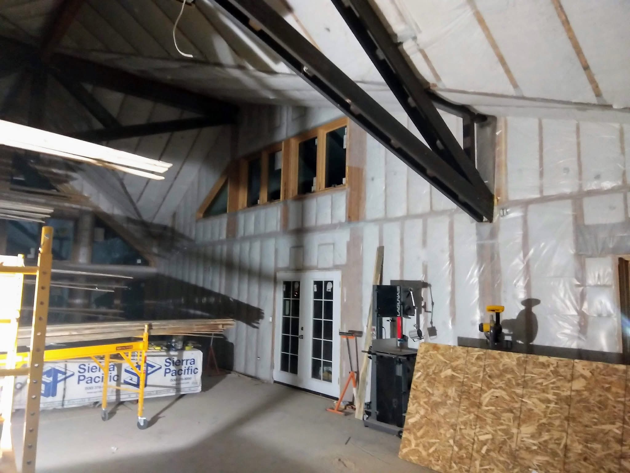 Structural remodeling work in progress